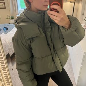 RUBBERIZED PUFFER JACKET